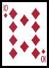 10 of diamonds