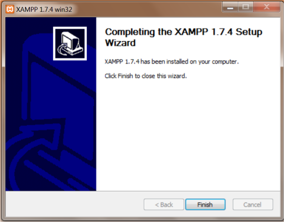 Installer XAMPP (3)
